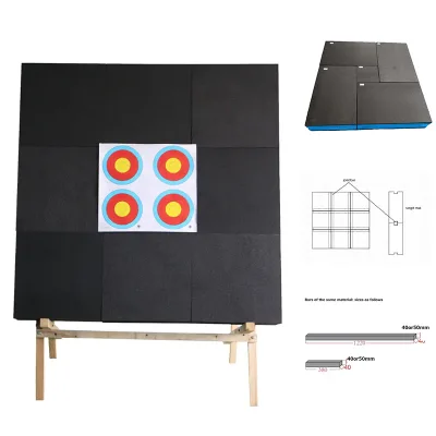 Nine-grid  Four-grid High Density XPE Foam Target Hunting Practice Shooting Bow Arrow Archery Target Training