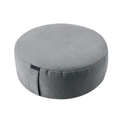 High Comfortable Deep Meditation Buckwheat Bolster Yoga Round Pillow Cushion New Yoga Pillow Cotton Cushion Backrest Pillow