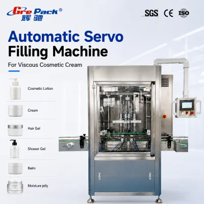 Automatic Viscosity Cream Filling Machine Facial Scrub Cream Filling Machine