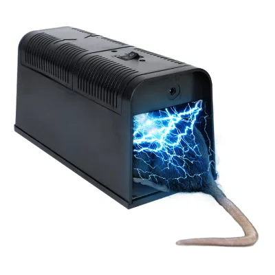 Factory Custom Automatic Catch ABS 5000V High High Voltage Electric Mouse Rat Trap, Electronic Mouse Rat Mice Killer Trap