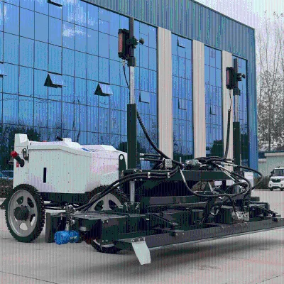 Solid Anti - Slip Tires  Ride - on Laser Screed, Durable and Robust on Laser Screed for the Leveling of Airport