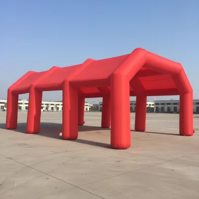 Large Outdoor Inflatable Event Tent/inflatable Tent Inflatable Event Cube Tent With Led Lights
