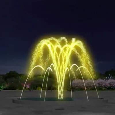 SS304 Musical Graphical Rotating Water Jet Fountain Nozzle Garden Water Feature Fountain Nozzle Swimming Pool Equipment