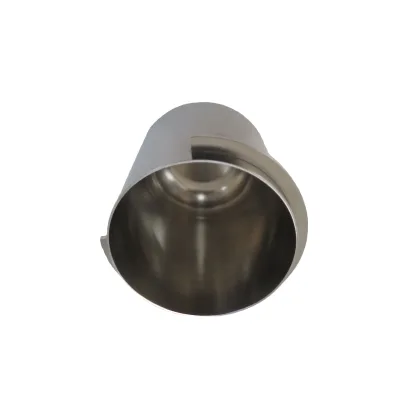 Custom Stainless Steel Coffee Dripper Filter Bean Grinder Coffee Cup Powder Receiving Cup