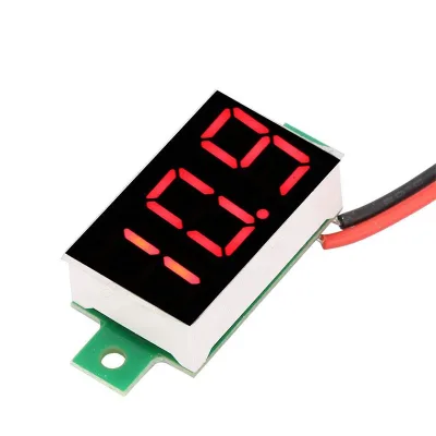 0.36" Mini Volt Meter Panel Motorcycle Digital LED Voltmeter