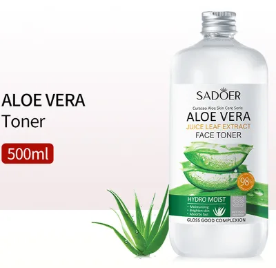 Eco-friendly Microbial Fermented Skin Care,vitamin c Anti Age Anti Acne Pimple Dark Spots Aloe Vera Hydrosol Spray Face Toner