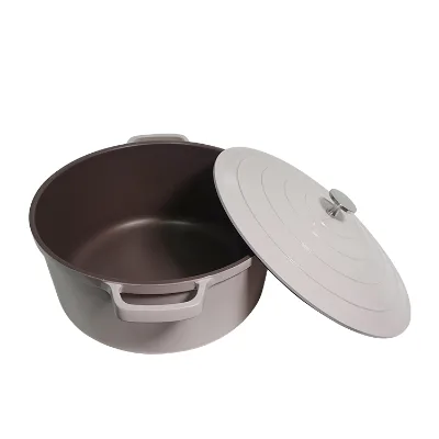 Classic Style High Soup Casserole Breakfast Casserole Recipe Kitchen Cookware Non-Stick Metal