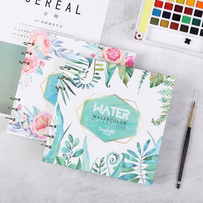 Factory High Quality Custom Printed Fashion Designing Watercolor Sketchbooks for Drawing Kids School