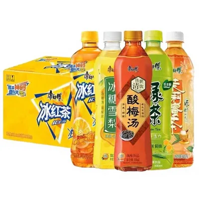 Exotic Beverage Low Price Wholesale New Product Launch Watermelon Flavored Iced Black Tea 500ml
