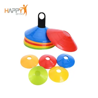 High Quality Eco Friendly PE Pro Disc Cones Agility Soccer Cones With Carry Bag and Holder