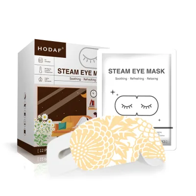 Essential Oil Steam Eye Mask Steam Spa Eye Patch Masks for Dark Circles and Puffiness Reducing