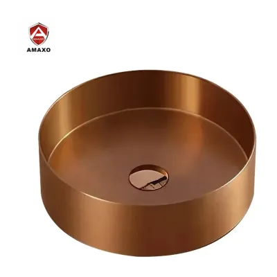 Hot Selling Modern Custom Logo Hotel Basin Bathroom Sinks