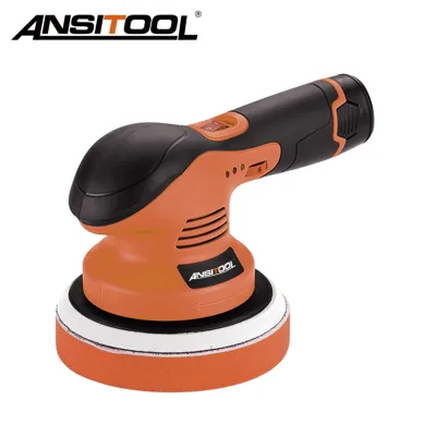 Hot Selling Ansiauto 6in Dual Action Portable Car Polisher with Lithium Battery 5 Inches/150mm Pad Size