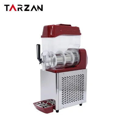 Hot Selling Commercial Single Tank Frozen Drinks Making Ice Beverage Slushy Maker Maquina Slush CE Certificate for Bar Cafe Shop