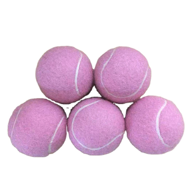 High Quality Nice Tennis Balls of pink Cheap Price Tennis-balls for  Begnnier Girls Tennis Ball