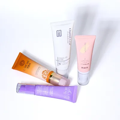 Soft Plastic Cosmetic Airless Pump Foundation Tube Packaging Wholesale Custom Body Butter Body Foundation Tube Empty Cream Tube