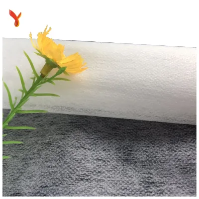 Polyester Nonwoven Adhesive Fusible Interfacing for White Black Clothes Shirt Sew Handmade Interlining