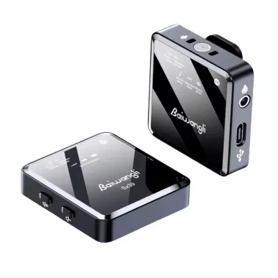 Wireless Microphone Professional Mini Microphone for Mobile Phone Video Recording