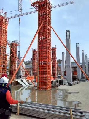 concrete form,steel frame, formwork, euro form