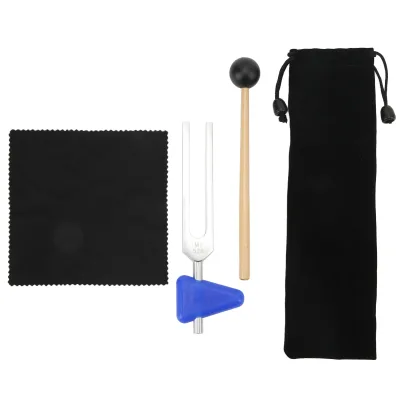 Yoga Tuning Accurate 528Hz Vibration Stress Relief Lightweight Portable Fork Tuning Fork Kit for Yoga Meditation MI528