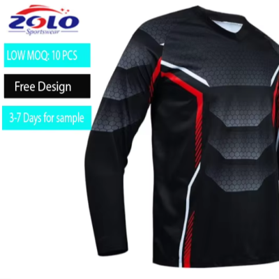Custom Plus Size Off Road Jersey Breathable Windproof for Dirt Bike BMX