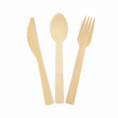 Factory Price Bamboo Cheese Knife Bamboo Cake Knife Bamboo Forks Spoons Knives