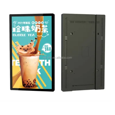 Indoor Advertising Video Screen 32" High Quality Digital Digital Video LCD Display Full HD 1080p with 16 9 Aspect Ratio