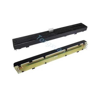 128mm Mixer Fader B10K Dual Channel B103 Sliding Potentiometer 100mm Travel Handle Length 8mm