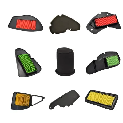 Motorcycle Air Filter & Cleaner Filter System for Kawasaki SC300/J300/J300SE & KYMCO 17211-LEA7-E00 Right Placement