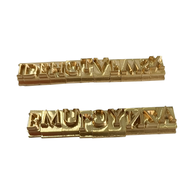 Customized DIY Combination Stainless Steel Numbers and Letters Stamping Metal Punching Stamp Letter Embossing Hot Stamping Mold