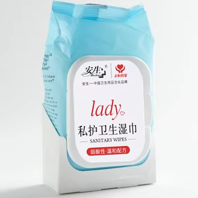 Unscented Extra Large Biodegradable Flushable Wipes with Medicated Pain Relief Witch Hazel Liners
