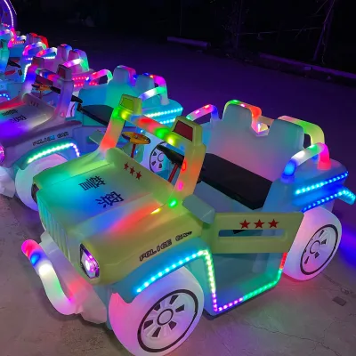 Kids Bumper Car 350W Motor Indoor Outdoor Use for Kindergarten & Garden Play 2 Passengers