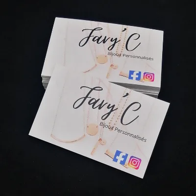 Durable Rectangle Art Paper Thank You Cards with Matte Varnishing in Spanish