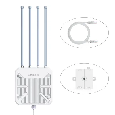 Wavlink Dual Band AX3000 4 Antennas Wifi 6 Wavlink 573HX3 Outdoor High Quality Access Point