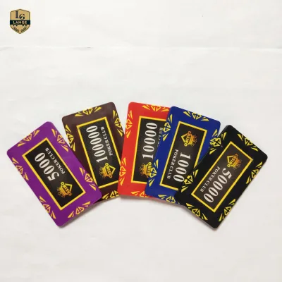 Baccarat Custom Poker Chips Round and Square Clay Poker Chip