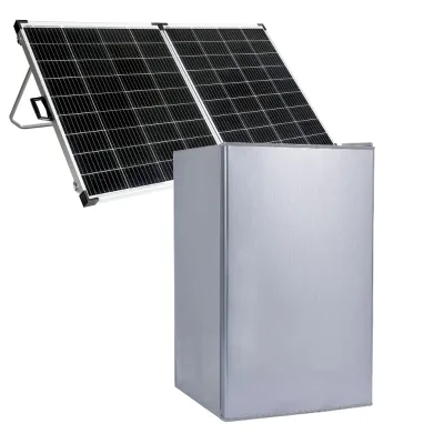 90L DC Solar Powered Fridge 12V 24V Solar Table Top Refrigerator Battery Powered Single Door Freezer for Vehicle Usage in Dubai