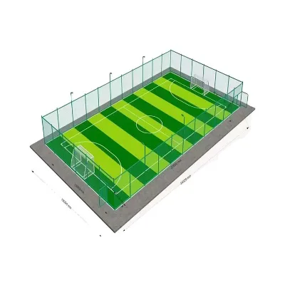 Factory Price Padel Courts Paddle Full Panoramic Padel Tennis Grass Court Padle Tennis Fields Court