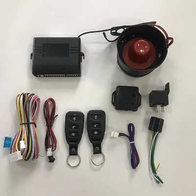 Universal Remote Cheap One Way Smart Anti Hijacking Wireless Security Alarm System Car Alarms with Siren