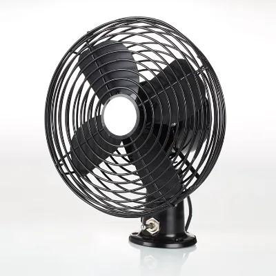 12v 24v Automobile Cooling Fan 2 Speed Switch All Metal Car Fan for Auto Truck Rv Camper Trailer Car Buses and Boats