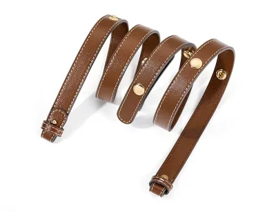 Retail Cross-Bag Strap Accessory Cowhide Eco-Friendly Durable Waterproof Ultra-lightweight Three-position Adjustable