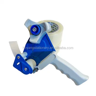 Heavy Duty Tape Dispenser ,Weighted Base, Nonskid Pad for One-hand Dispensing Color Random