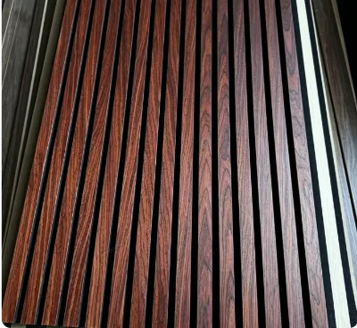 Polyester Fiber Akupanel 3D Slat Eco-Friendly Modern Acoustic Panel with 3D Model Design for Hotels and Studios