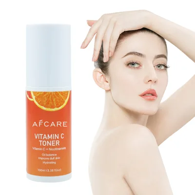 Professional Use Face Toner Sulfate-free Smoothing & Moisturizing and Vitamin C & Hyaluronic Acid Skin Toner for Black Skin