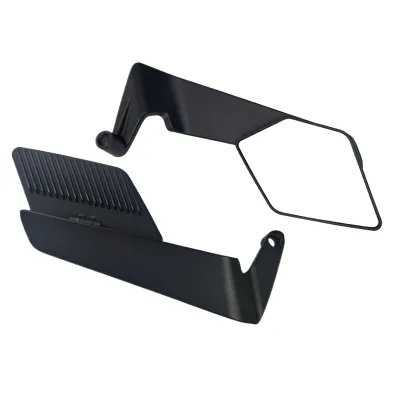Modified CNC Aluminum Alloy Rearview Mirror Fixed Wind Wing for Street & Sports Car for Motorcycle Accessories