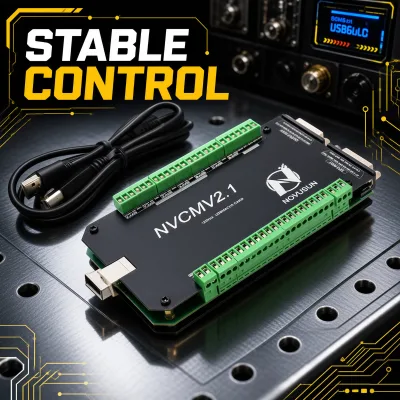 NVCM USB Mach3 CNC Motion Control Card 3 4 5 6 Axis 12-32VDC 125KHz Breakout Board for CNC Router Milling Machine Controller
