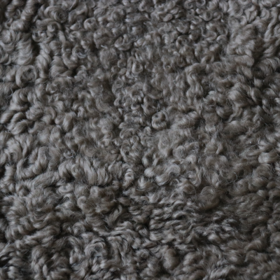 Curly Sheep Fur Fabric Real Leather Sheepskin Lamb Skin Natural Hides for Home Upholstery Interior Design