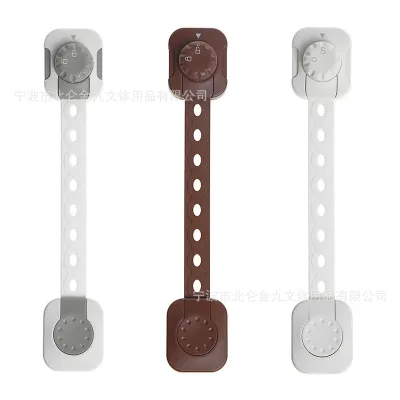 Child Lever Locks Drawer Anti-Tilt Cable Trailer Protective Cover Plastic Adjustable Electric Baby Safety Lock Front Door