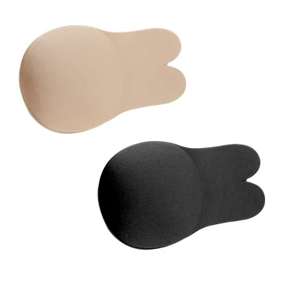 OEM Rabbit Ear Lift Bra Custom Logo Premium Silicone Reusable Invisible Adhesive Bra Manufacturer