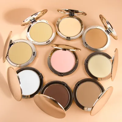 Wholesale 9 Color Face Bronzer Primer Loose Makeup Fixing Powder Oil Control Waterproof Makeup Setting Powder Private Label