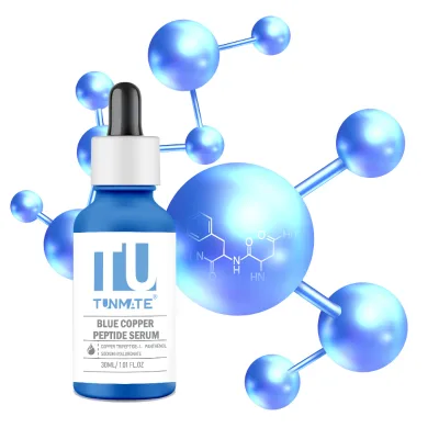 TMT Skin Repair Microneeding Wrinkle Removal Blue Copper Peptide Powder Serum